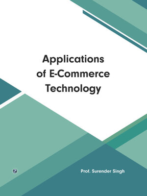cover image of Applications of E-Commerce Technology